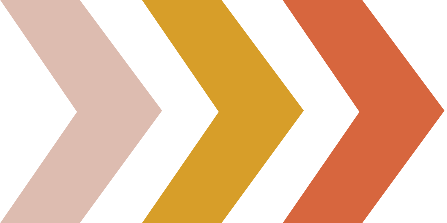 A opening chevron used to highlight a text callout