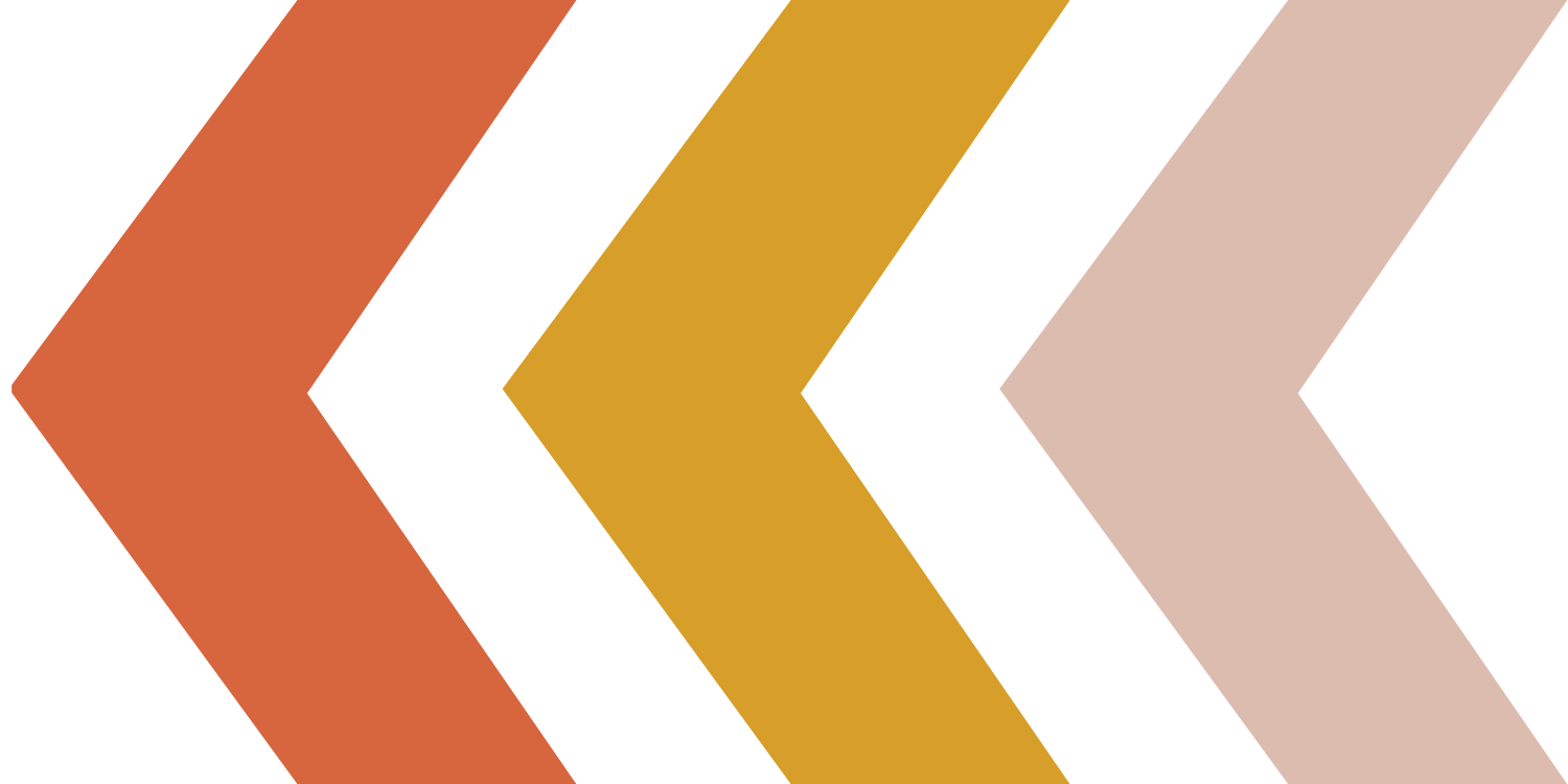 A closing chevron used to highlight a text callout